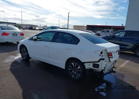 2014 Honda Civic Ex from USA, damaged, VIN 19XFB2F80EE065698